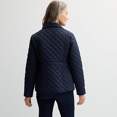 Croft and barrow quilted jacket hotsell