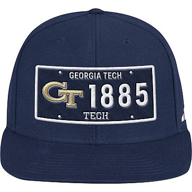 Men's adidas Navy Georgia Tech Yellow Jackets Established Snapback Hat