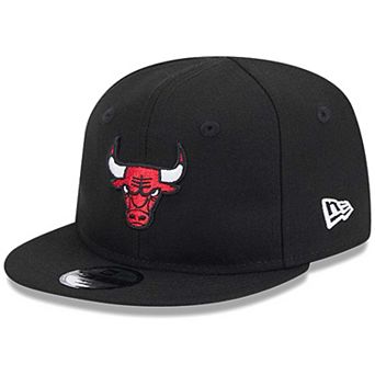 Newborn & Infant New Era Black Chicago Bulls My First 9FIFTY Evergreen Adjustable Hat