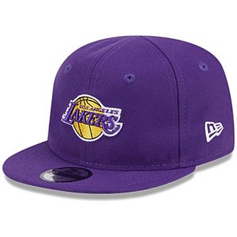 Newborn & Infant New Era Purple Los Angeles Lakers My First 9FIFTY Evergreen Adjustable Hat