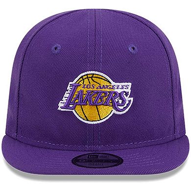 Newborn & Infant New Era Purple Los Angeles Lakers My First 9FIFTY Evergreen Adjustable Hat