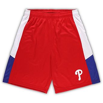 Men's Red Philadelphia Phillies Big & Tall Team Shorts
