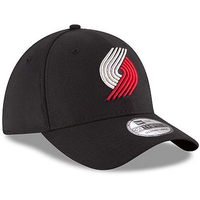 Men's New Era Black Portland Trail Blazers Team Classic 39THIRTY Flex Hat