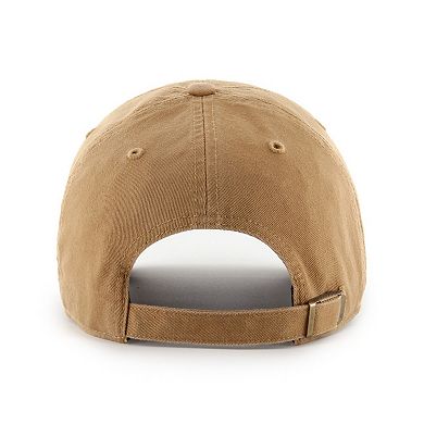 Men's '47 Tan Miami Heat Ballpark Clean Up Adjustable Hat