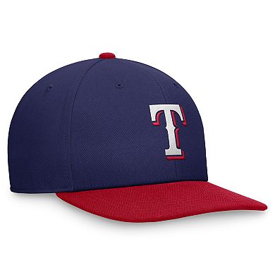 Men's Nike Royal/Red Texas Rangers Evergreen Two-Tone Snapback Hat