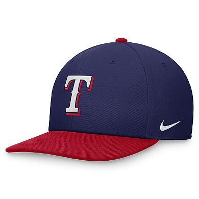 Men's Nike Royal/Red Texas Rangers Evergreen Two-Tone Snapback Hat