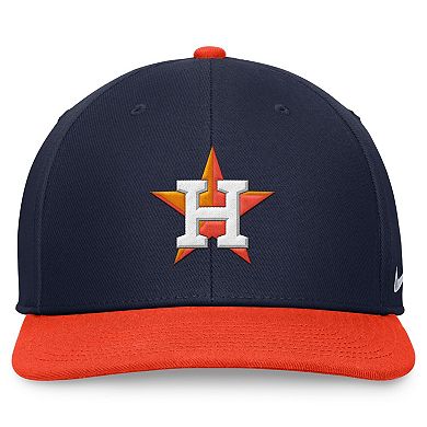 Men's Nike Navy/Orange Houston Astros Evergreen Two-Tone Snapback Hat