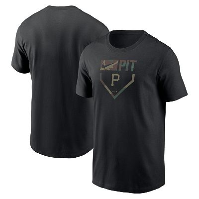 Men s Nike Black Pittsburgh Pirates Camo T Shirt