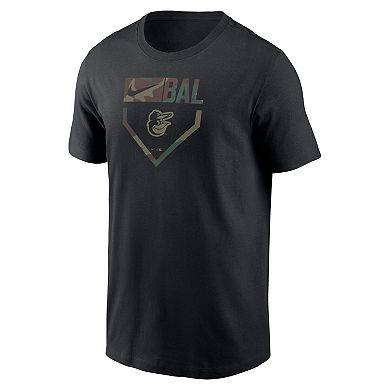 Men's Nike Black Baltimore Orioles Camo T-Shirt