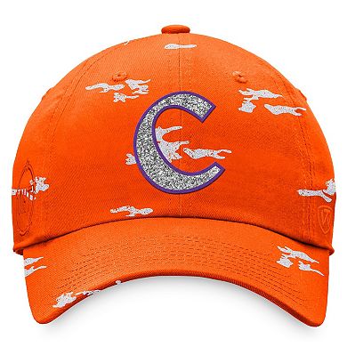 Women's Top of the World Orange Clemson Tigers OHT Military Appreciation Betty Adjustable Hat