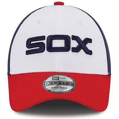 Men's New Era Navy Chicago White Sox League 9FORTY Adjustable Hat