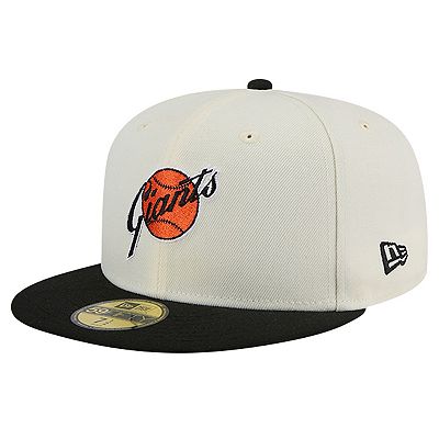 Men's New Era White San Francisco Giants Cooperstown Collection
