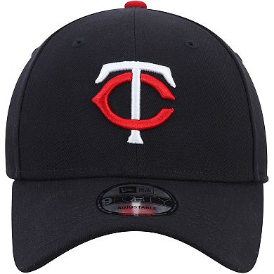 Men's New Era Navy Minnesota Twins League 9FORTY Adjustable Hat