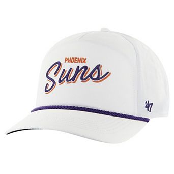Men's '47 White Phoenix Suns Fairway Hitch brrr Adjustable Hat