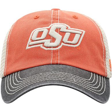 Men's Top of the World Orange Oklahoma State Cowboys Offroad Trucker Snapback Hat