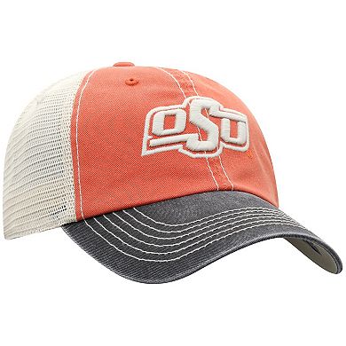 Men's Top of the World Orange Oklahoma State Cowboys Offroad Trucker Snapback Hat