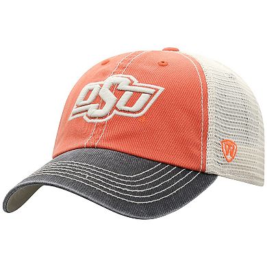 Men's Top of the World Orange Oklahoma State Cowboys Offroad Trucker Snapback Hat