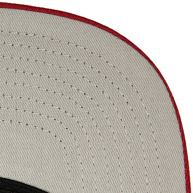 Men's Mitchell & Ness Red Chicago Bulls Champ Stack Snapback Hat