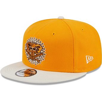 Men's New Era Gold Oakland Athletics Tiramisu 9FIFTY Snapback Hat