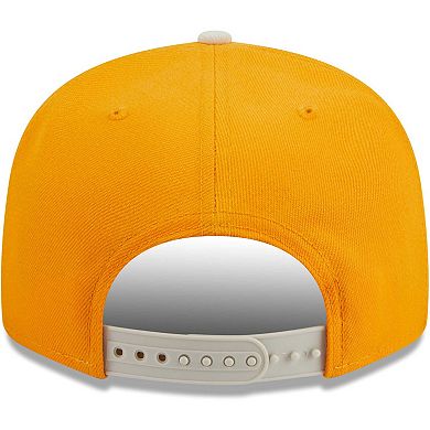 Men's New Era Gold Oakland Athletics Tiramisu 9FIFTY Snapback Hat