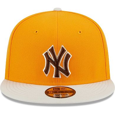 Men's New Era Gold New York Yankees Tiramisu 9FIFTY Snapback Hat