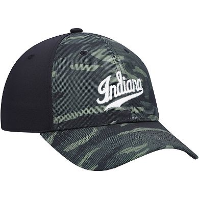 Men's adidas Camo Indiana Hoosiers Military Appreciation Primegreen Flex Hat