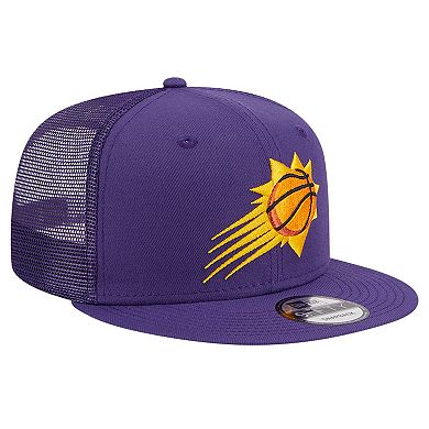 Men's New Era Purple Phoenix Suns Evergreen Meshback 9FIFTY Snapback Hat