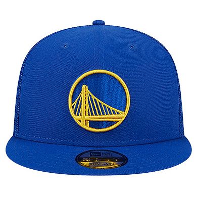 Men's New Era Royal Golden State Warriors Evergreen Meshback 9FIFTY Snapback Hat
