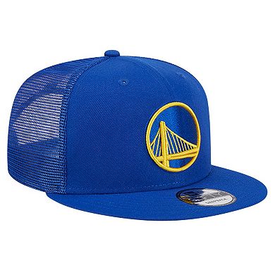 Men's New Era Royal Golden State Warriors Evergreen Meshback 9FIFTY Snapback Hat