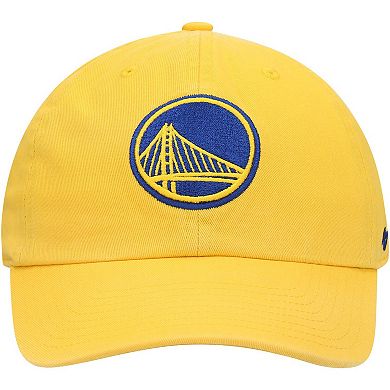 Men's '47 Gold Golden State Warriors Team Clean Up Adjustable Hat