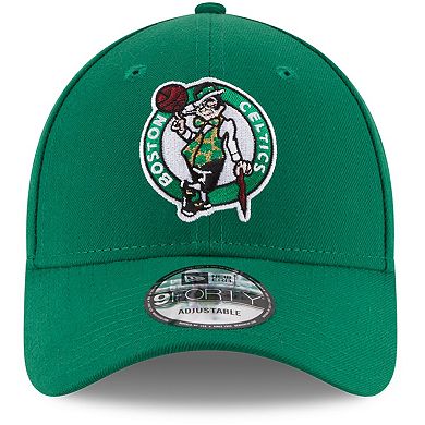 Men's New Era Kelly Green Boston Celtics Official Team Color 9FORTY Adjustable Hat