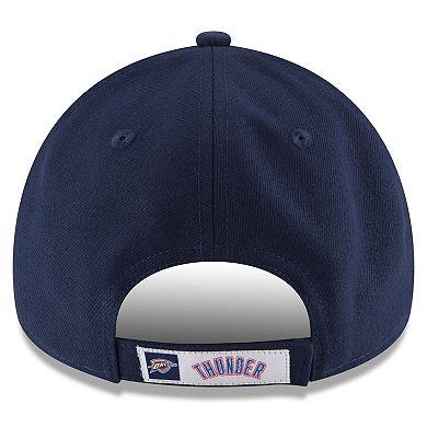 Men's New Era Navy Oklahoma City Thunder Official Team Color 9FORTY Adjustable Hat