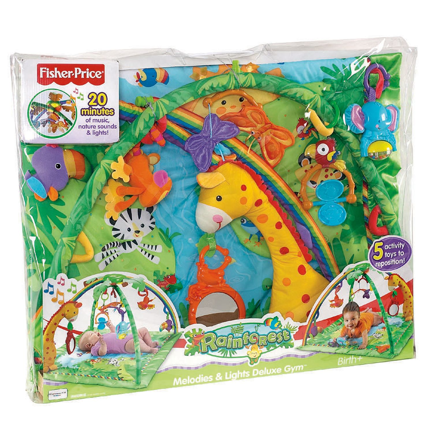 fisher price jungle play mat