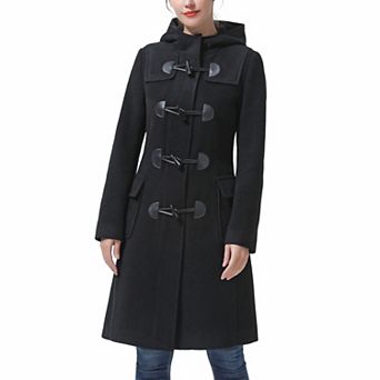 Women's Bgsd Lisa Wool Blend Hooded Toggle Coat