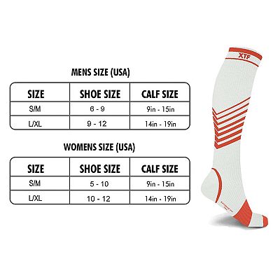 Compression Socks Knee High - 6 Pair