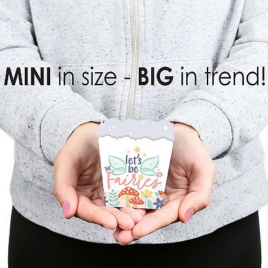 Big Dot Of Happiness Let's Be Fairies Mini Favor Fairy Garden Party Treat Candy Boxes 12 Ct