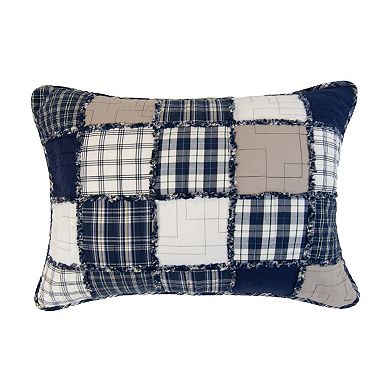 Donna Sharp Checkerboard Indigo Quilt Set