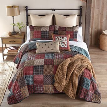 Donna Sharp Appalachia Plaid Quilt Set