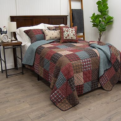 Donna Sharp Appalachia Plaid Quilt Set