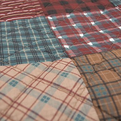 Donna Sharp Appalachia Plaid Quilt Set