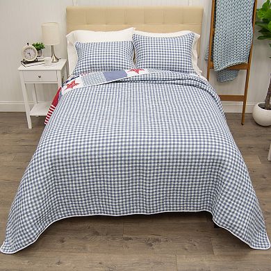 Donna Sharp Star and Stripe Quilt Set