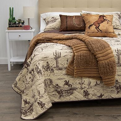 Donna Sharp Cowboy Quilt Set