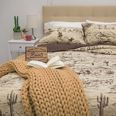 Donna Sharp Cowboy Quilt Set