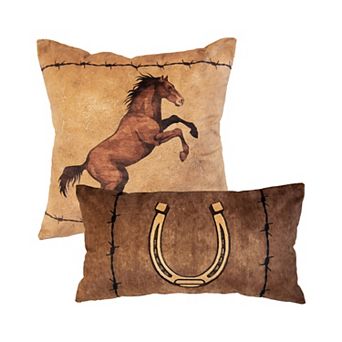 Donna Sharp Cowboy 2 pc Pillow Set