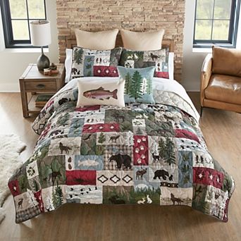 Donna Sharp Montana Forest Quilt Set