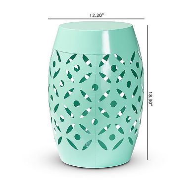 Baxton Studio Hallie Outdoor Side Table