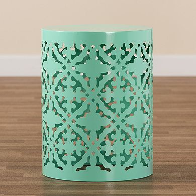 Baxton Studio Jamila Outdoor Side Table