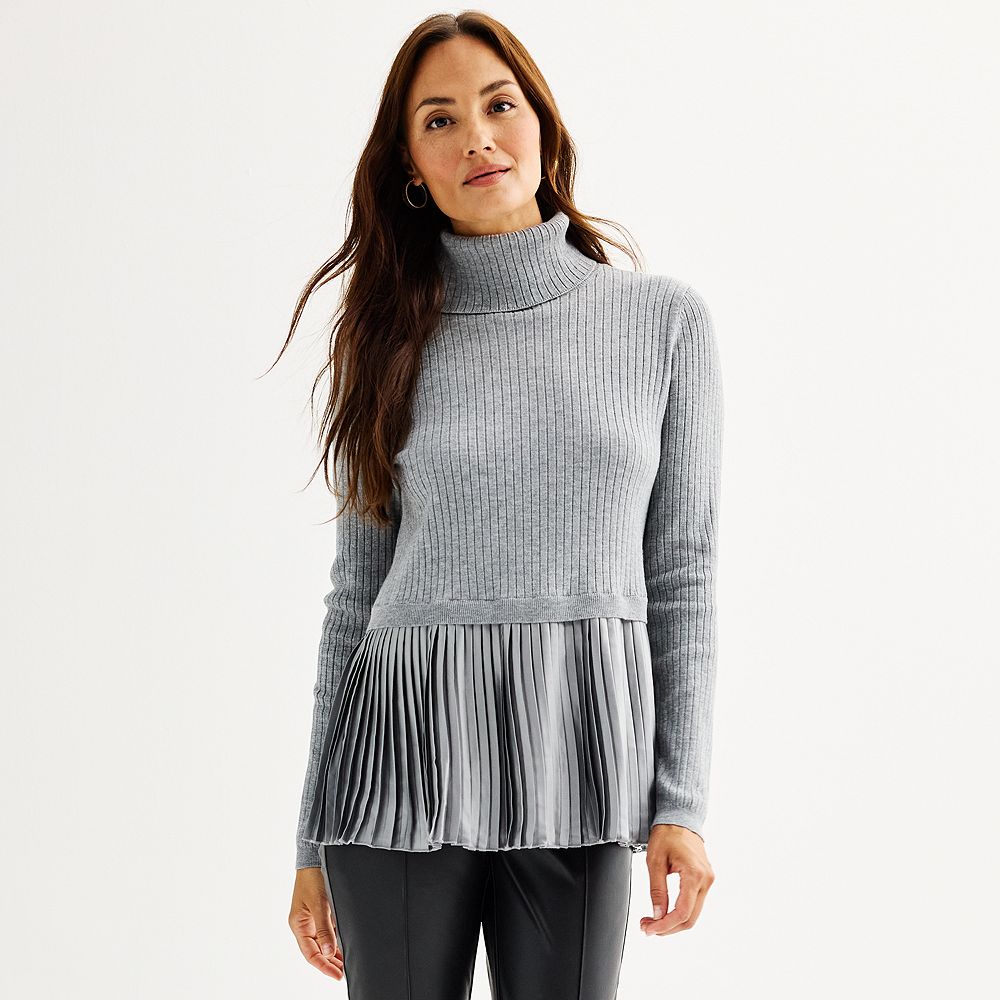 【PORTERNA】May banding turtleneck Prima™ Cotton Solid Turtleneck | Blair