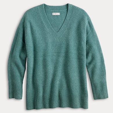 Women's Nine West V-Neck Tunic Sweater