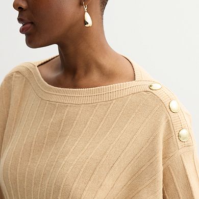 Women's Nine West Boatneck Dolman Top